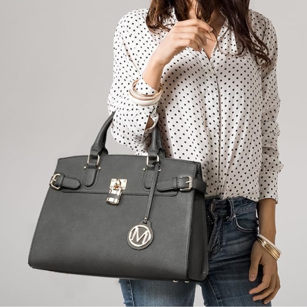 M Marco Chic dark grey Satchel Bag